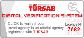 TÜRSAB Digital Verification System, лицензия № 7682